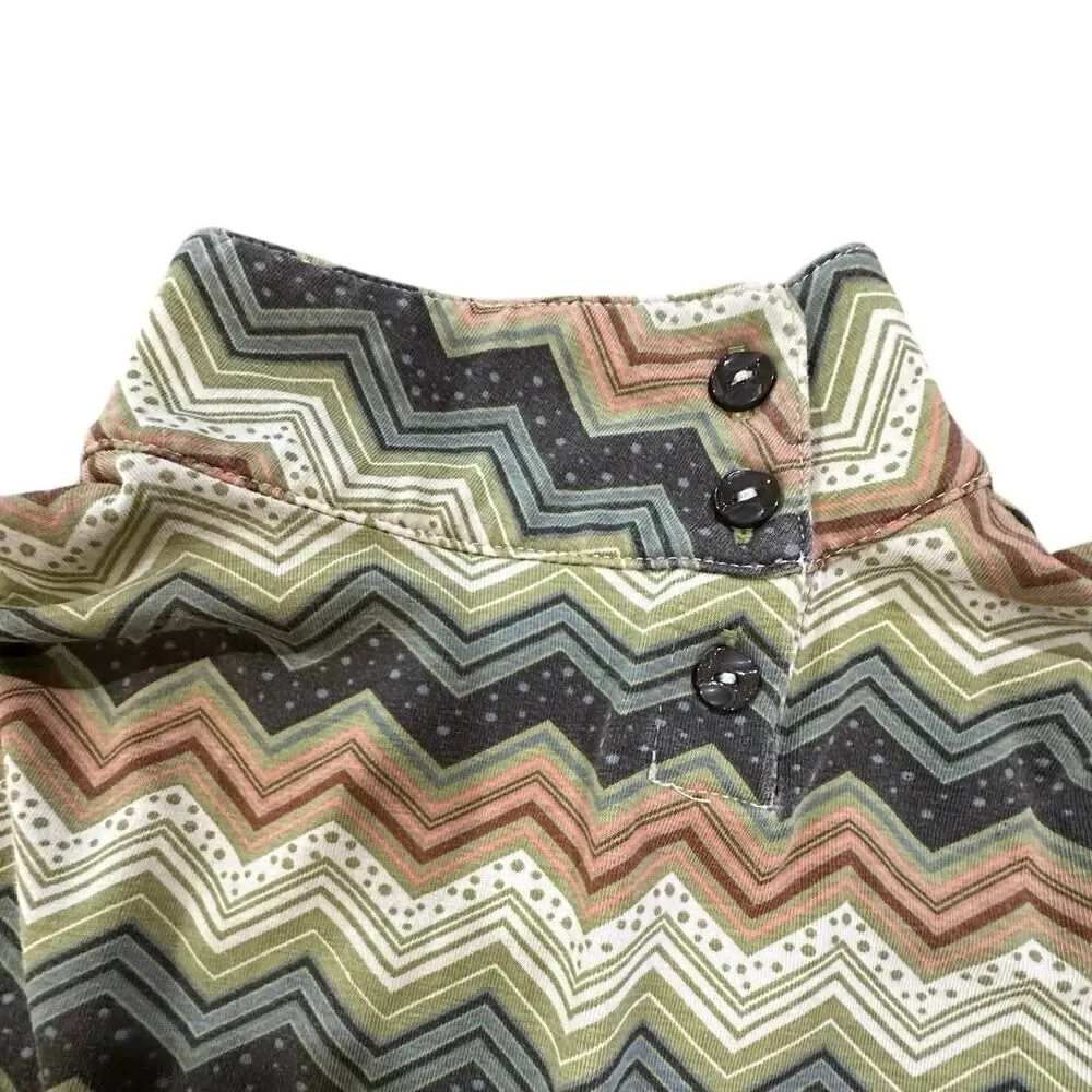Matilda Jane Girls SZ 6 Field Trip Harlow Mock Turtleneck Cottagecore BOHO Dress